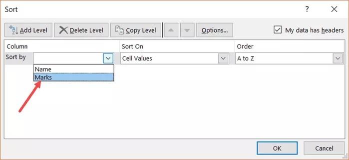 Hướng dẫn cách sắp xếp dữ liệu trong Excel theo màu chi tiết